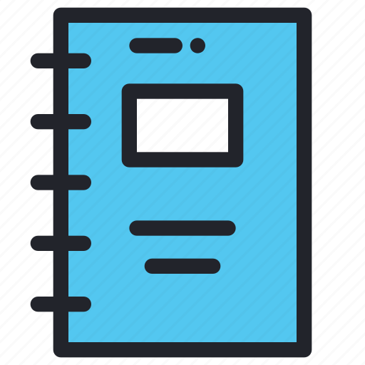 Book, education, knowledge, note, notebook, school, study icon - Download on Iconfinder