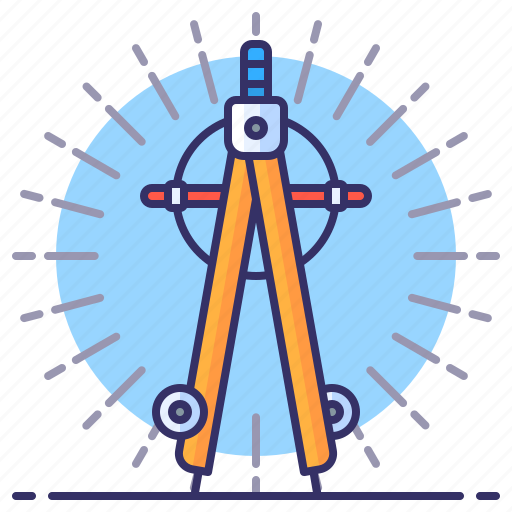Compass, math, ruler icon - Download on Iconfinder