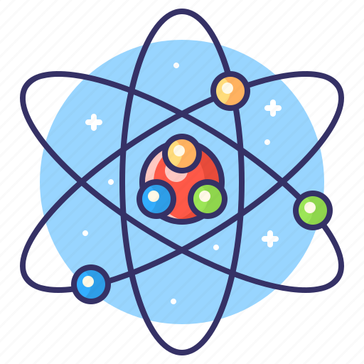 Knowledge, neutron, physic icon - Download on Iconfinder