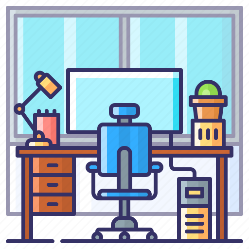 Desk, learning, study, table icon - Download on Iconfinder