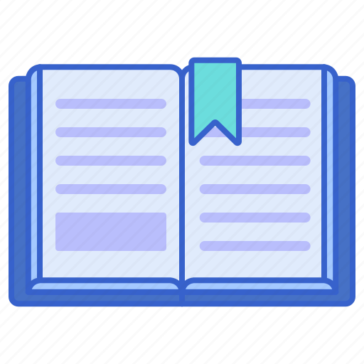 Page, marker, document, book, bookmark icon - Download on Iconfinder