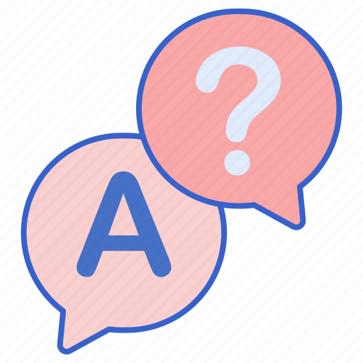 Question, and, answer, faq, help, support icon - Download on Iconfinder