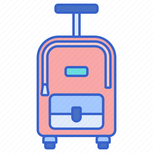 Rolling, bag, backpack icon - Download on Iconfinder