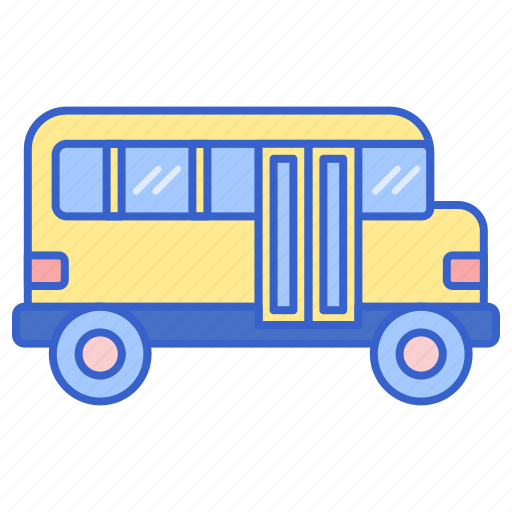 School, bus, transportation, transport icon - Download on Iconfinder