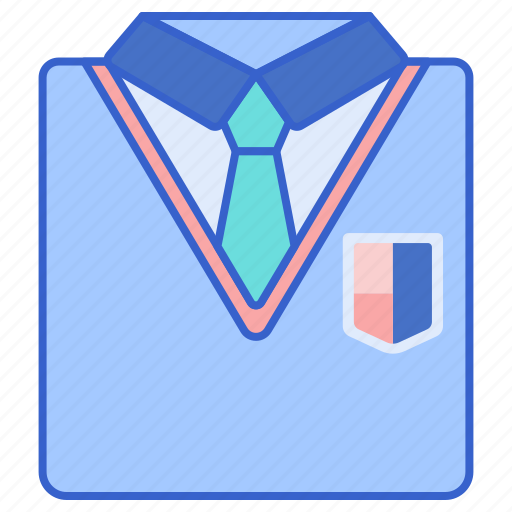 School, uniform, outfit, student icon - Download on Iconfinder