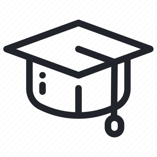 Education, graduation, hat, mortarboard, school icon - Download on Iconfinder
