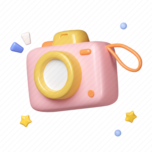 Camera, photography, film, photo, image 3D illustration - Download on Iconfinder