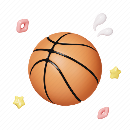 Basketball, sport, game 3D illustration - Download on Iconfinder