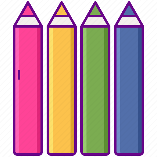 Art, color, pencil icon - Download on Iconfinder