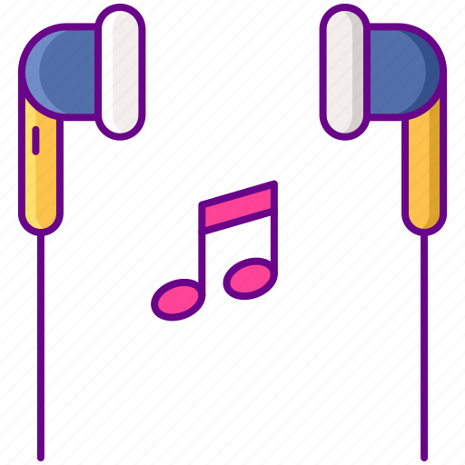Earphone, handsfree, music icon - Download on Iconfinder