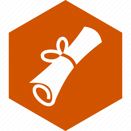 Certificate, education, graduate, learn, school, scroll, study icon - Download on Iconfinder