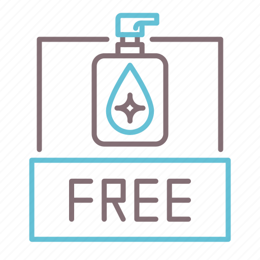 Free, hand, sanitizer, medical icon - Download on Iconfinder
