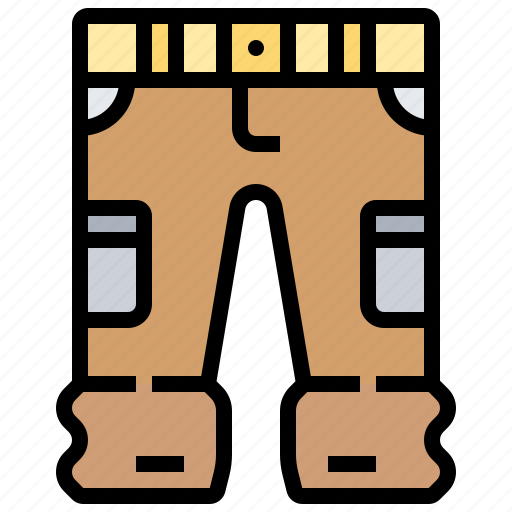 Garment, hiking, pants, stylish, trousers icon - Download on Iconfinder