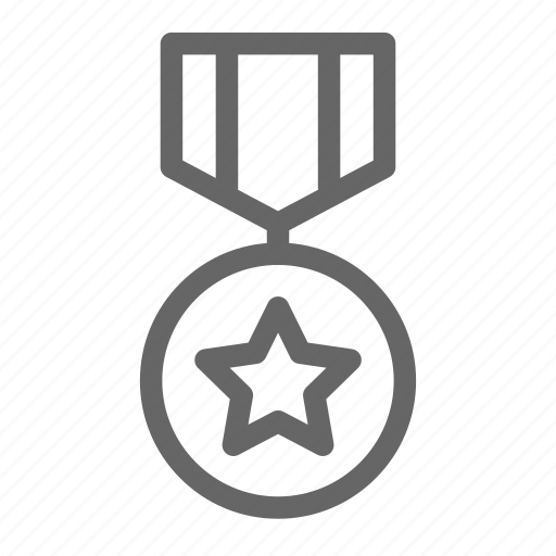 Badge, champion, honor, medal, star, winner icon - Download on Iconfinder
