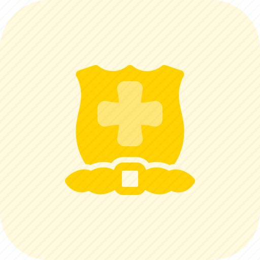 Cross, shield, medal, honor icon - Download on Iconfinder