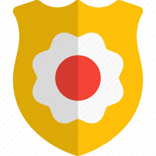 Flower, shield, medal, badges icon - Download on Iconfinder