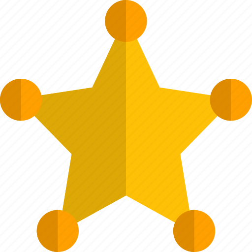 Sheriff, star, badges, award icon - Download on Iconfinder