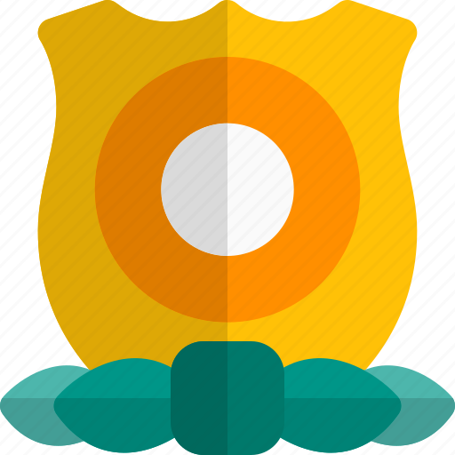 Shield, medal, circle, badges icon - Download on Iconfinder