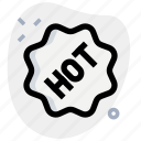 hot, sticker, label, badges
