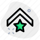 military, rank, star, badge