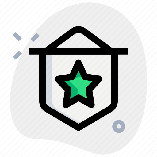 Star, honor, flag, badges icon - Download on Iconfinder