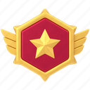 badge, medal, reward, soldier, award, prize, winner, trophy