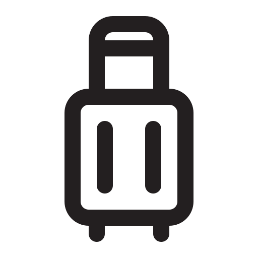 Suitcase, travel, transport, delivery icon - Free download