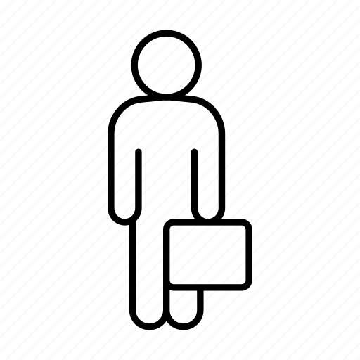 Bag, container, man, business, businessman icon - Download on Iconfinder
