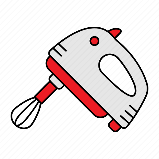 Electric, mixer, beater, manual, eggbeater, powered icon - Download on Iconfinder