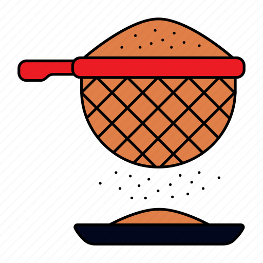 Flour, sieve, mesh, sifter, wheat icon - Download on Iconfinder