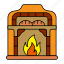 bakery, old, fireplace, chimney, cooking, baking, buns 