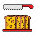 bread slice, cutter, cutting knife, blade, tool