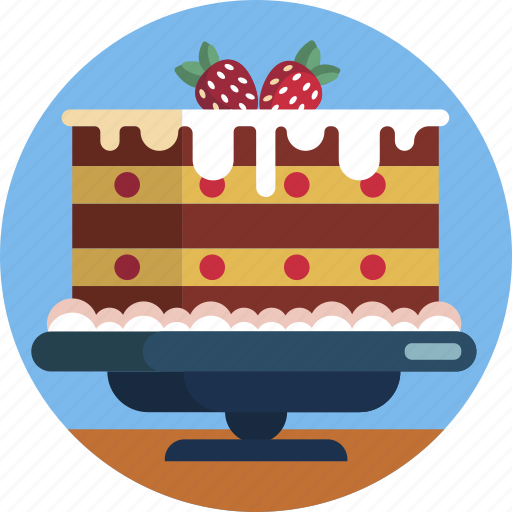 Baker, bakery, cake, delicious, fruit, strawberry, sweet icon - Download on Iconfinder