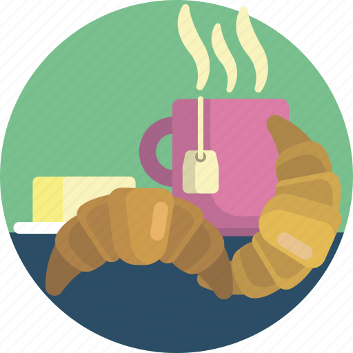 Bakery, croissant, fresh, meal, shop, tasty, tea icon - Download on Iconfinder