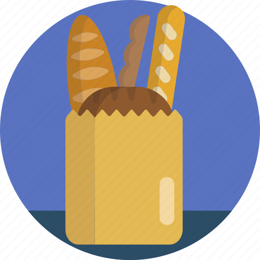 Bagel, baguette, bakery, bread, pastry, product, shop icon - Download on Iconfinder