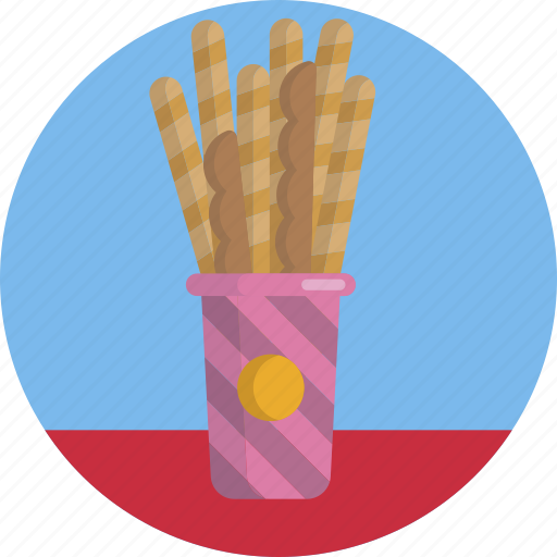 Baker, bakery, pastry, pretzel, product, sticks, treat icon - Download on Iconfinder