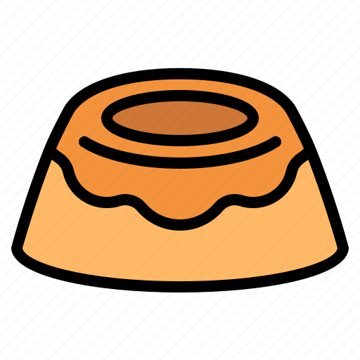 Pudding, jelly, bakery, dessert, cafe, baked, sweet icon - Download on Iconfinder