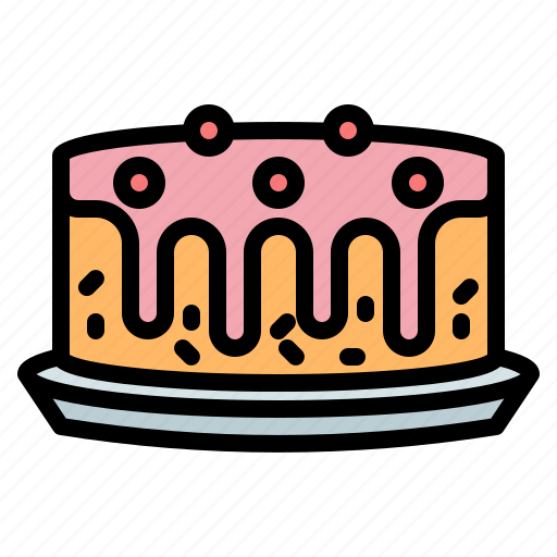 Cake, bakery, meal, food, baked, sweet, dessert icon - Download on Iconfinder