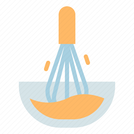 Mixing, bowl, kitchen, flour, dough, baking, mix icon - Download on Iconfinder