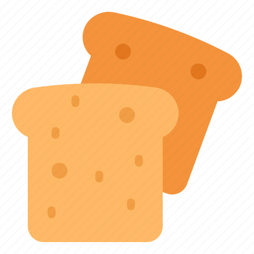 Toast, bread, breakfast, bakery, dessert, baked, sweet icon - Download on Iconfinder