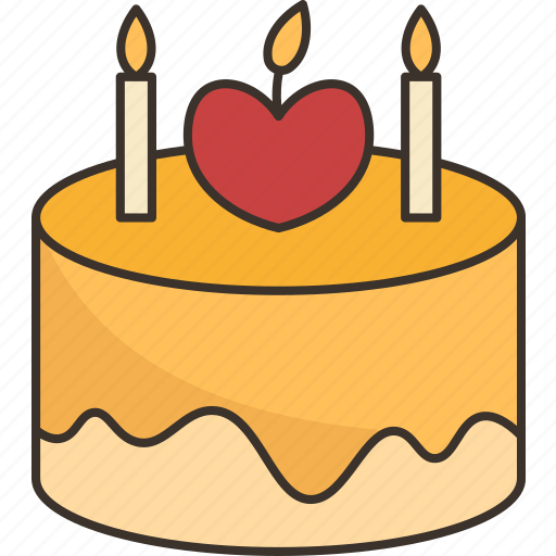 Cake, birthday, party, dessert, baked icon - Download on Iconfinder