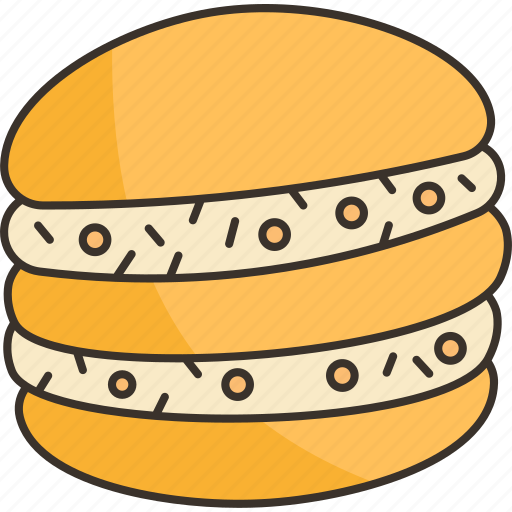 Macaron, dessert, sweet, snack, bakery icon - Download on Iconfinder