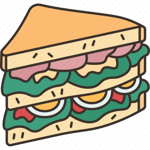 Sandwich, food, bread, appetizer, toast icon - Download on Iconfinder