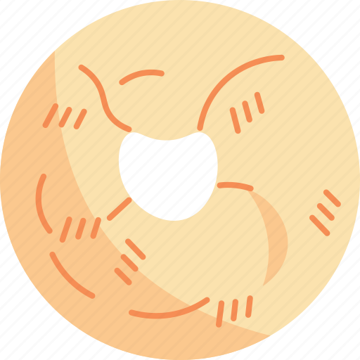 Bagel, bread, bakery, dough, breakfast icon - Download on Iconfinder