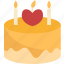 cake, birthday, party, dessert, baked 