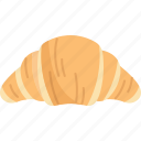 croissant, pastry, bakery, french, bread