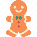gingerbread, cookie, christmas, pastry, traditional