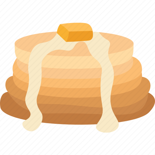 Pancake, food, pastry, gourmet, syrup icon - Download on Iconfinder