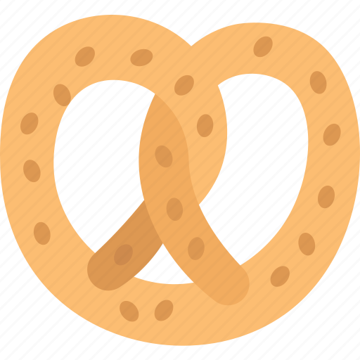 Pretzel, bread, bakery, pastry, snack icon - Download on Iconfinder