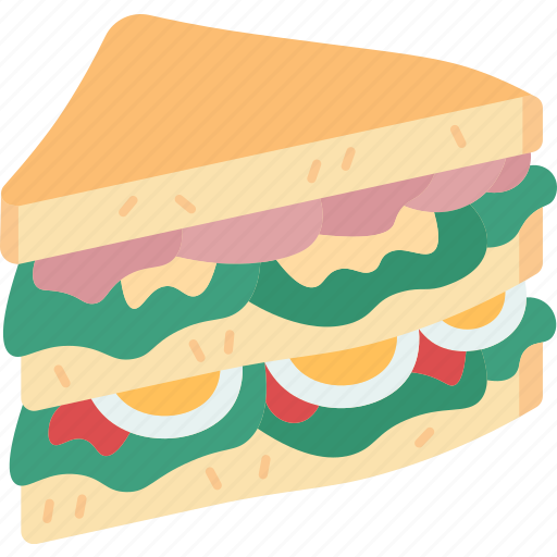 Sandwich, food, bread, appetizer, toast icon - Download on Iconfinder